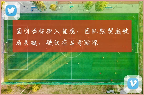 国羽汤杯渐入佳境，团队默契成破局关键，硬仗在后考验深